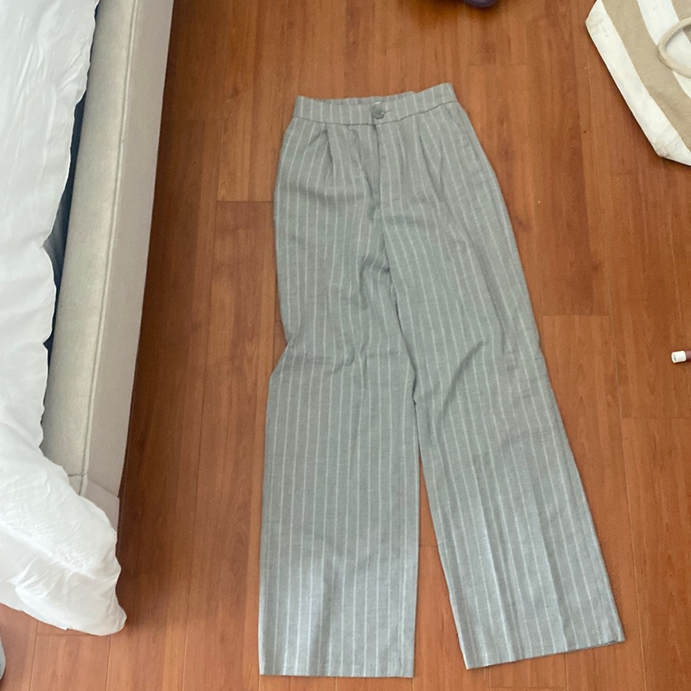 Stradivarius pinstripe trouser